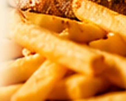 Patatine fritte dorate, sezione Porzioni